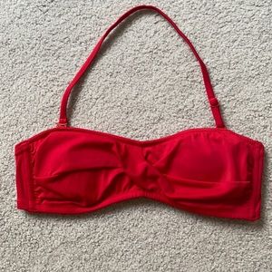 Joe Fresh Red Bikini Top